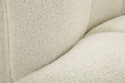 Bank Ball 2 Seat Sofa' White 145×80×69 cm