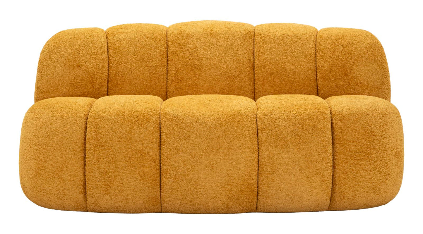 Bank Ball 2 Seat Sofa' Mustard 145×80×69 cm