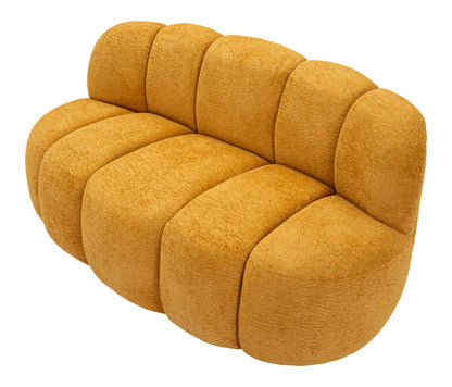 Bank Ball 2 Seat Sofa' Mustard 145×80×69 cm