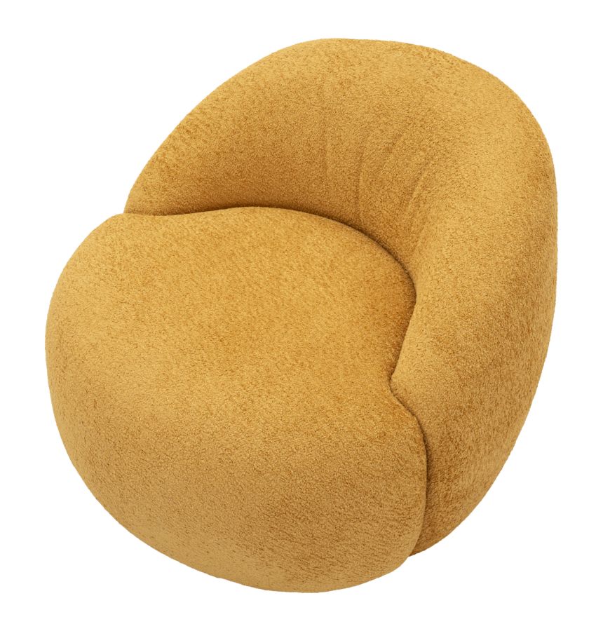 Fauteuil Ginevra Armchair Mustard 81×78×64 cm