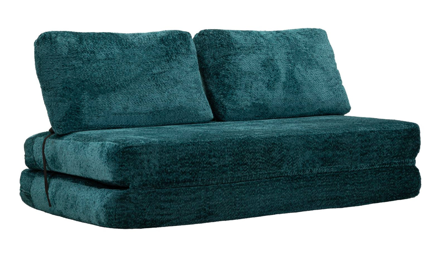 Slaapbank Faster Sofa/bed Teal 150×100×80 cm