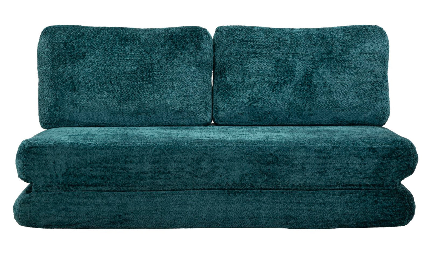 Slaapbank Faster Sofa/bed Teal 150×100×80 cm