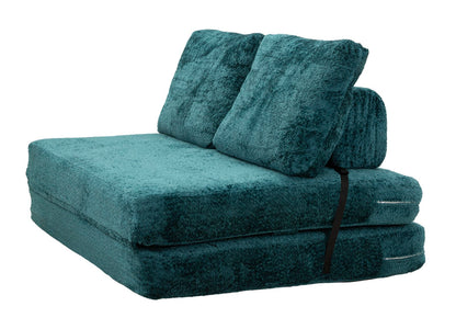 Slaapbank Faster Sofa/bed Teal 150×100×80 cm