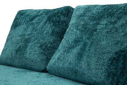 Slaapbank Faster Sofa/bed Teal 150×100×80 cm
