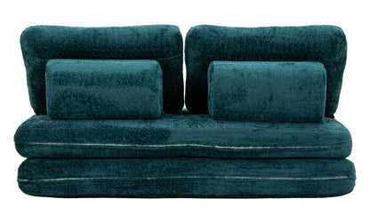 Slaapbank Faster Sofa/bed Teal 150×100×80 cm