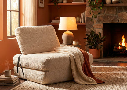 Slaapfauteuil Faster Armchair/bed White 80×100×80 cm