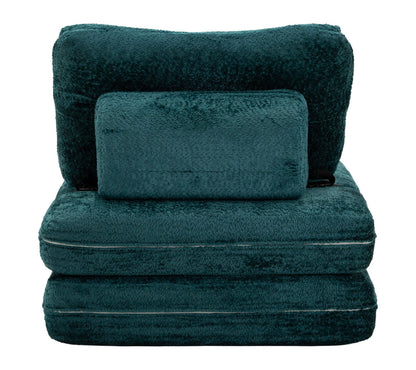 Slaapfauteuil Faster Armchair/bed Teal 80×100×80 cm