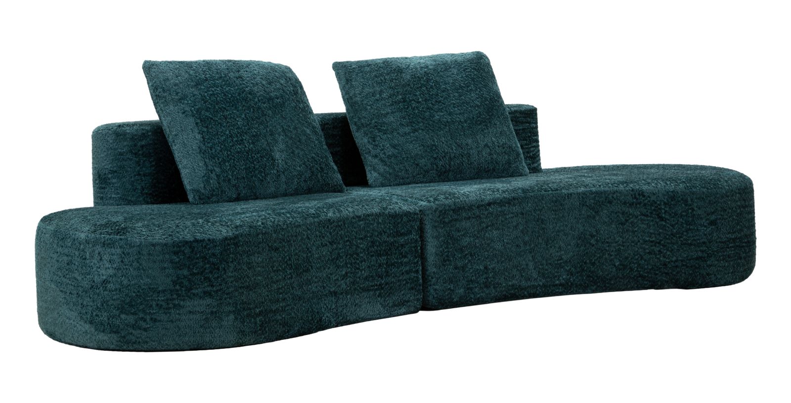Slaapbank Island Sofa' Teal 238×92×78 cm
