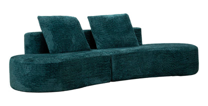 Slaapbank Island Sofa' Teal 238×92×78 cm