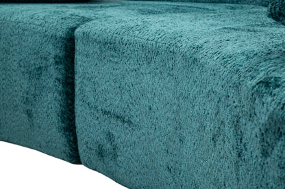 Slaapbank Island Sofa' Teal 238×92×78 cm