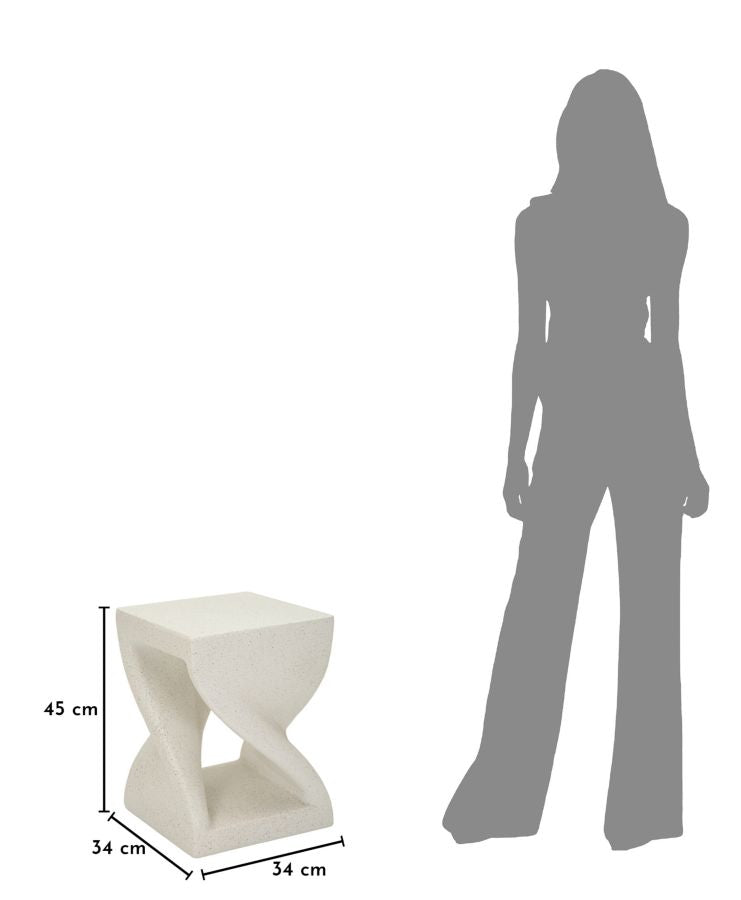 Bijzettafel Z End Table 34×34×45 cm