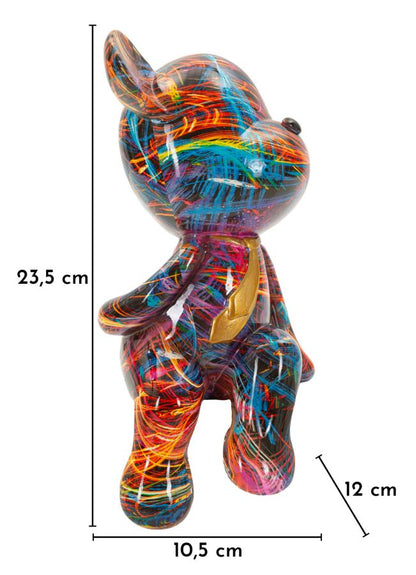 Decoratie Orsetto Psyco -a- 10,5×12×23,5 cm