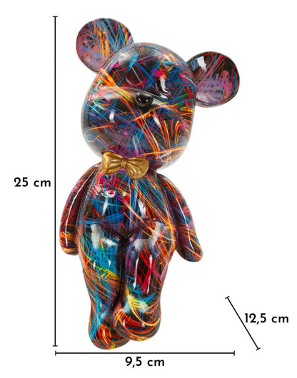 Decoratie Orsetto Psyco -b- 12,5×9,5×25 cm