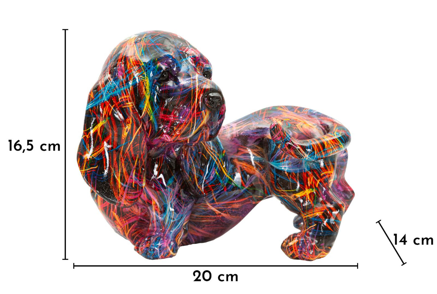 Decoratie Bog Psyco 20×14×16,5 cm