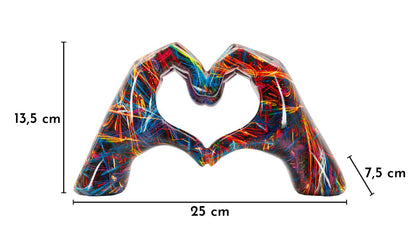 Decoratie Lover Psyco Sculputure 25×7,5×13,5 cm