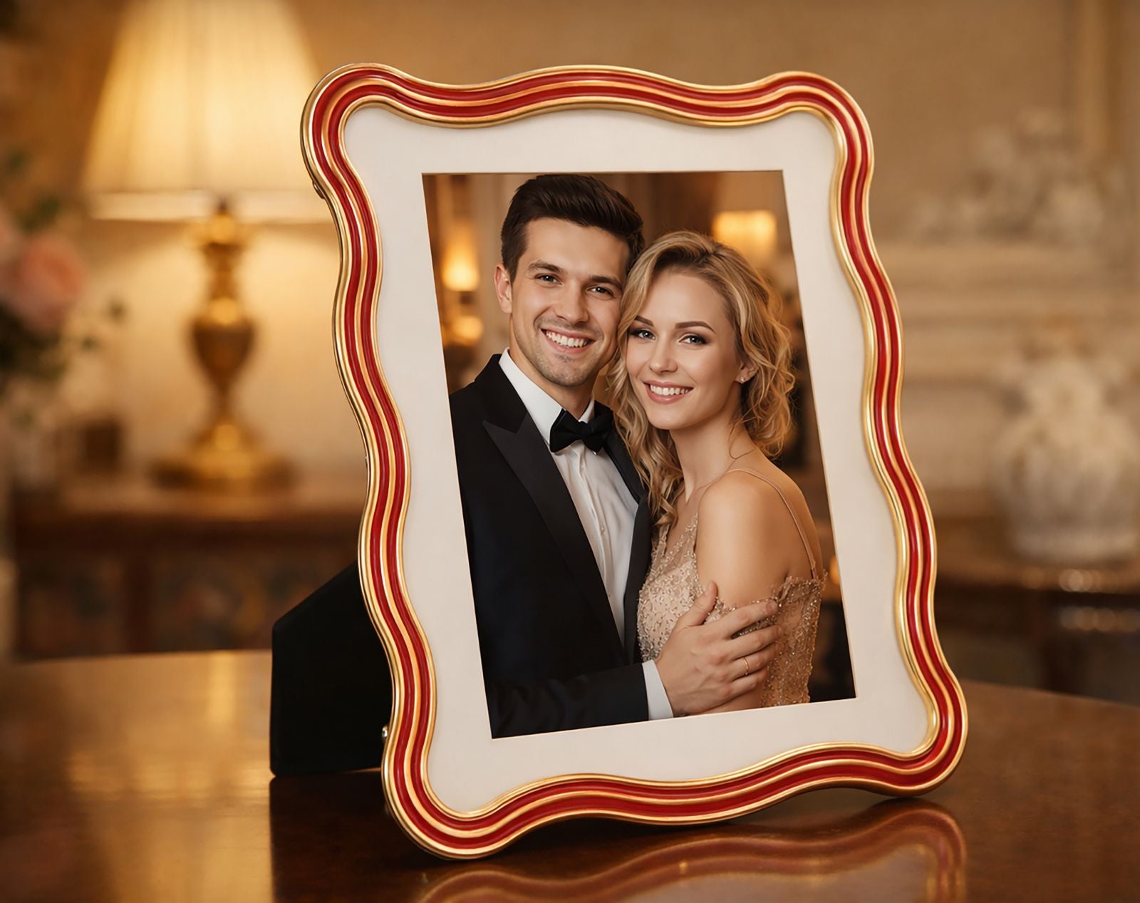 Fotolijst Elizabeth Red 22,7×1,3×27,6 cm