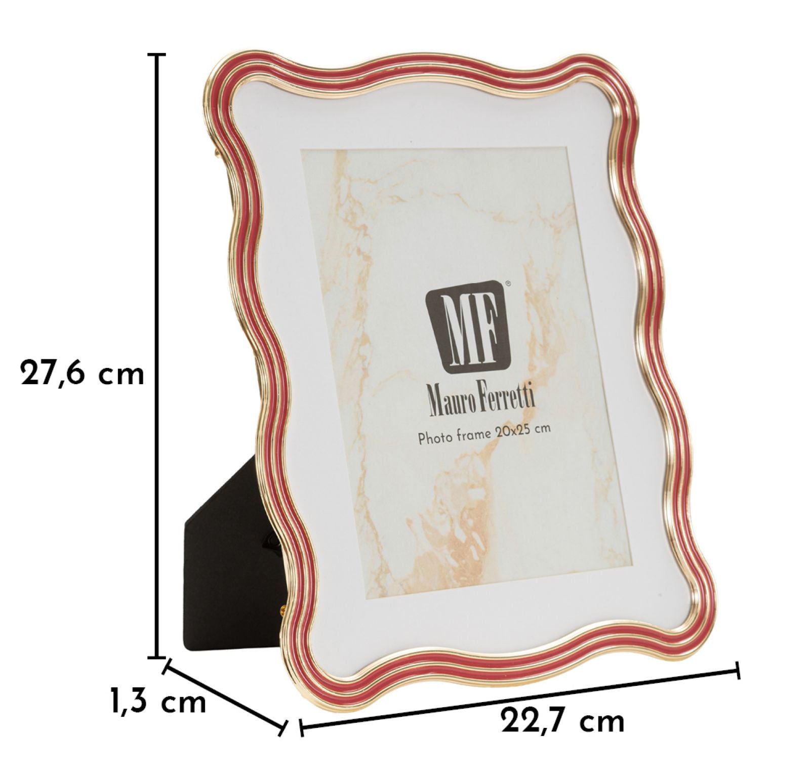 Fotolijst Elizabeth Red 22,7×1,3×27,6 cm