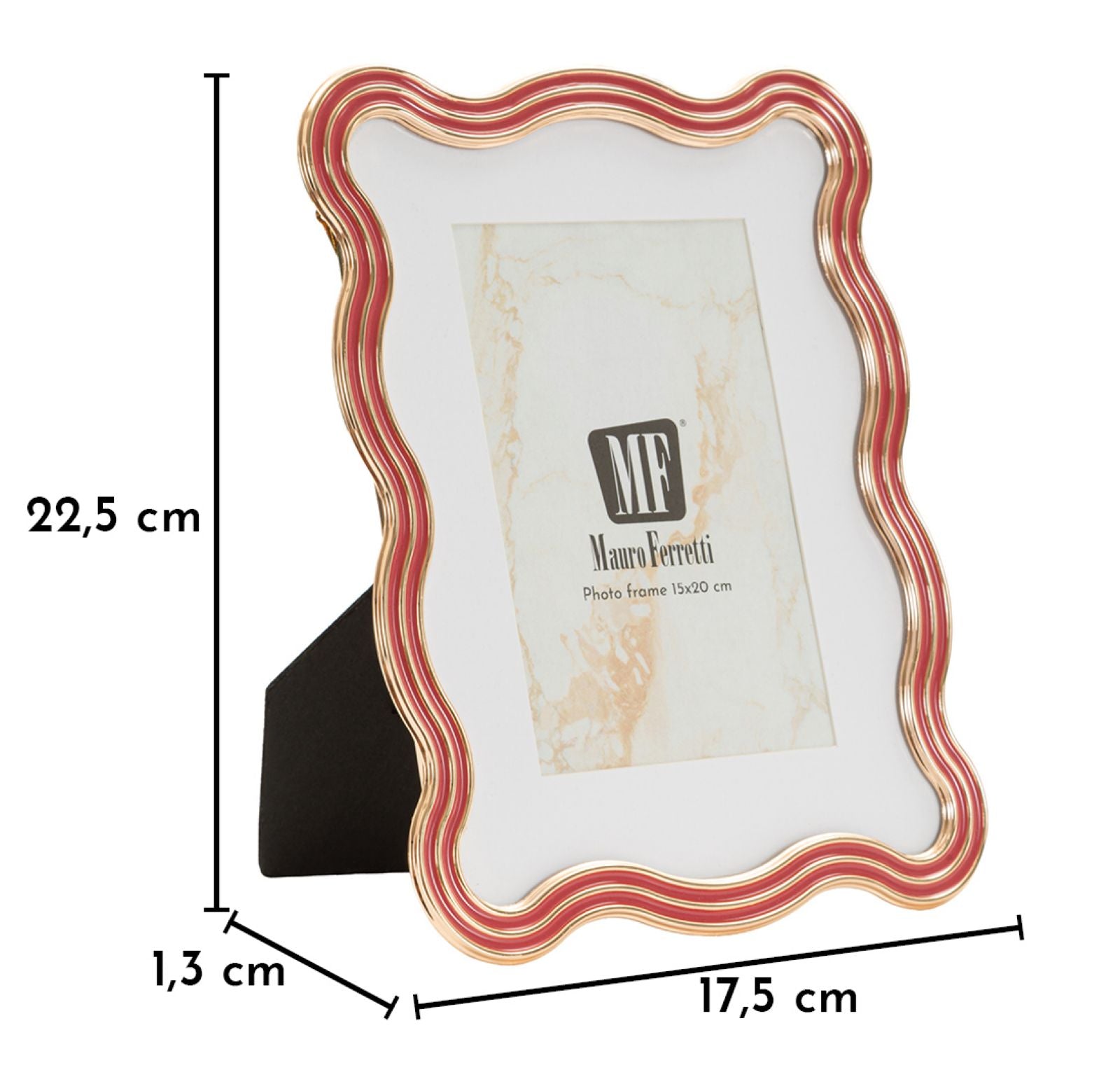 Fotolijst Elizabeth Red 17,5×1,3×22,5 cm