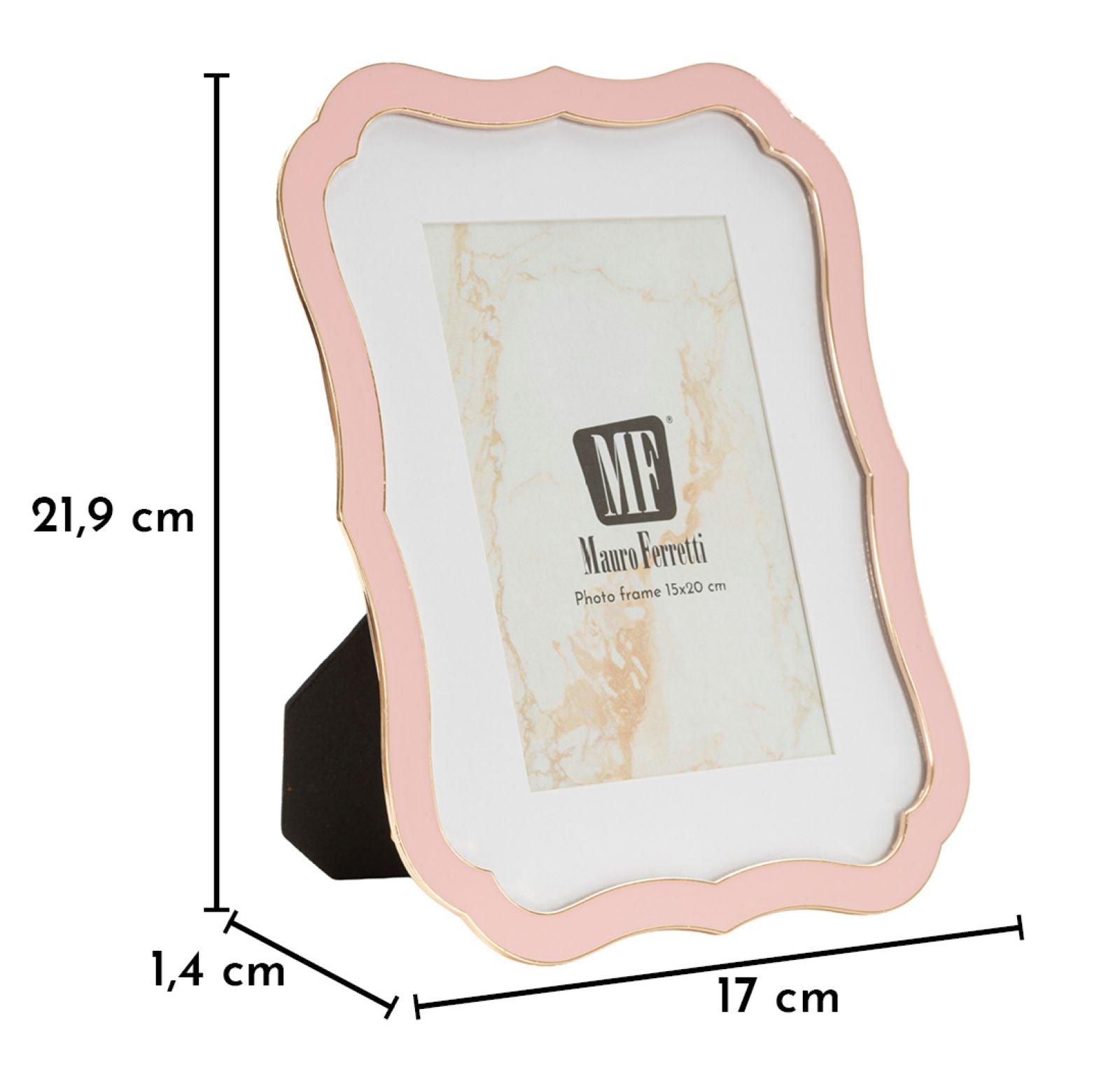 Fotolijst Margot Pink 17×1,4×21,9 cm