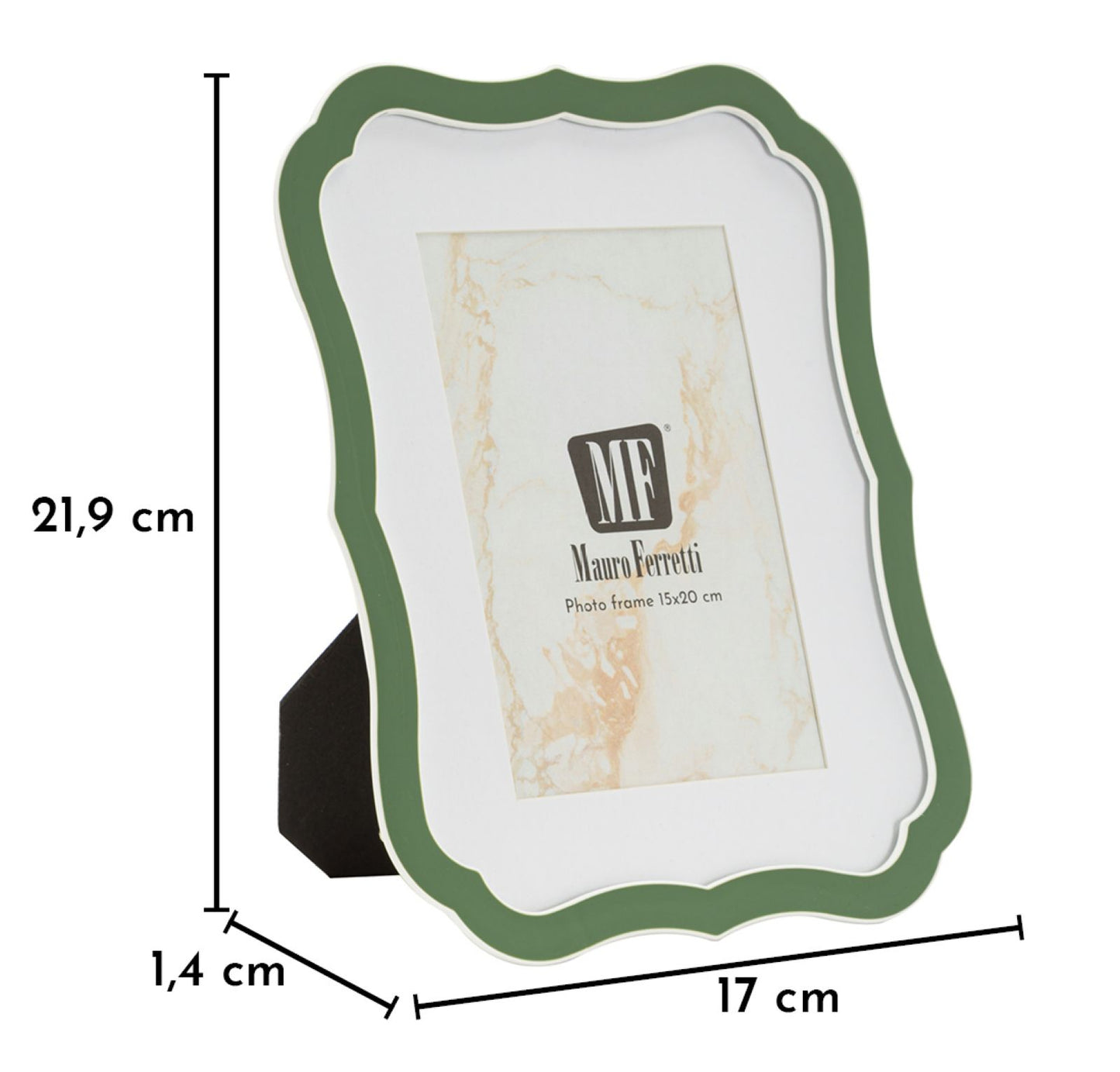 Fotolijst Margot Green 17×1,4×21,9 cm