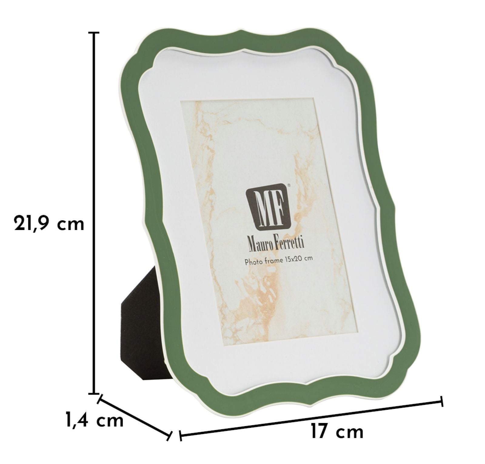 Fotolijst Margot Green 17×1,4×21,9 cm
