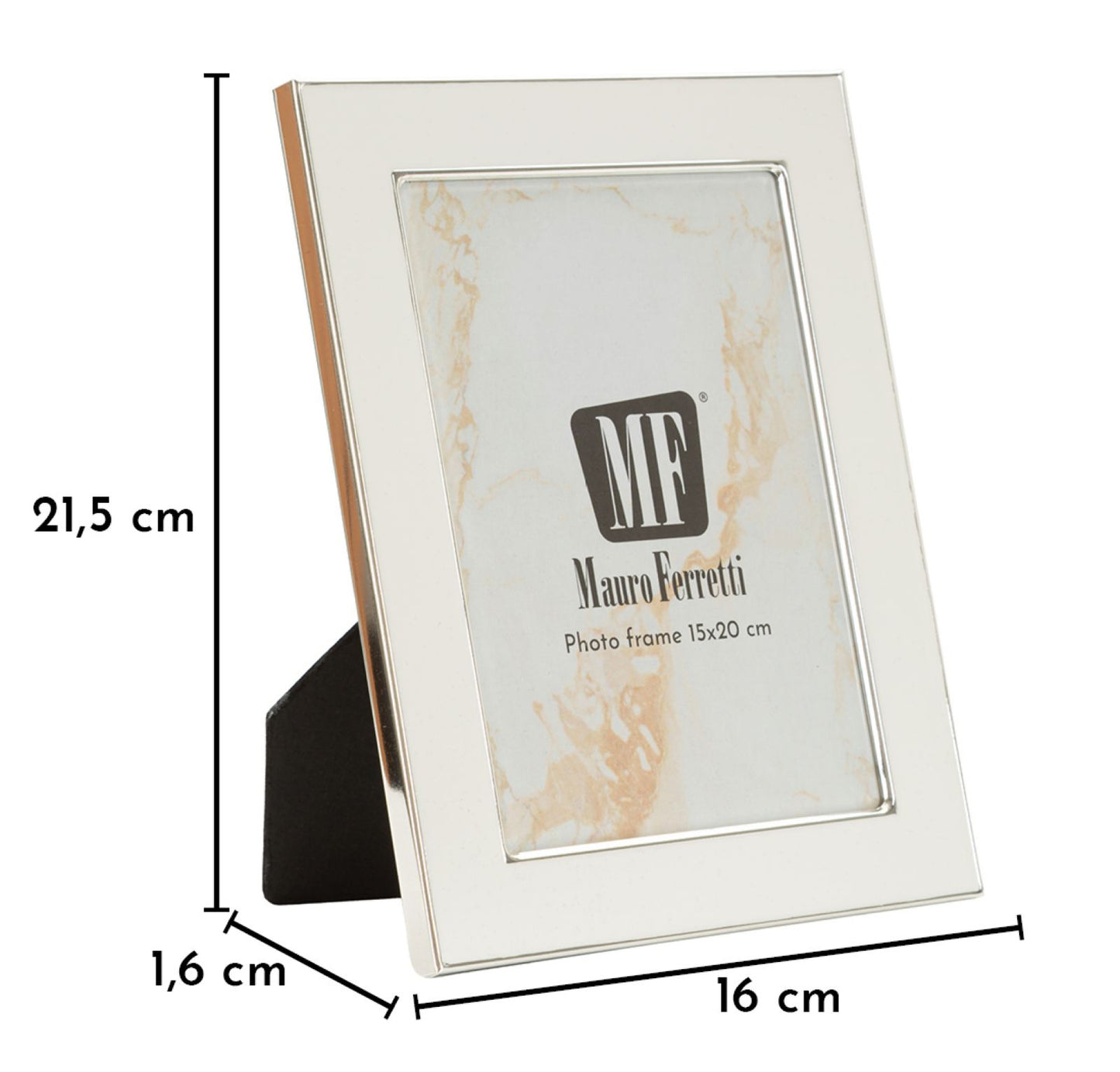 Fotolijst Molly White 16,×1,6×21,5 cm