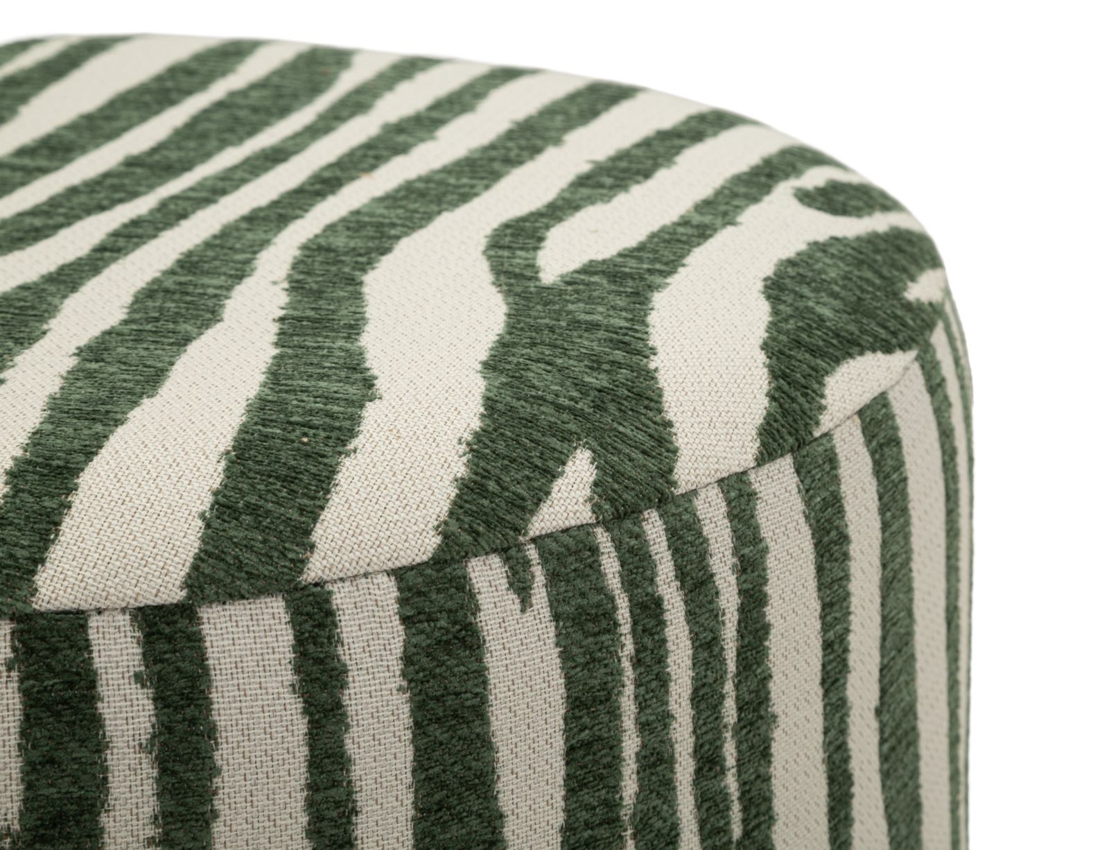 Poef Savana Pouf Green Ø 40×40 cm