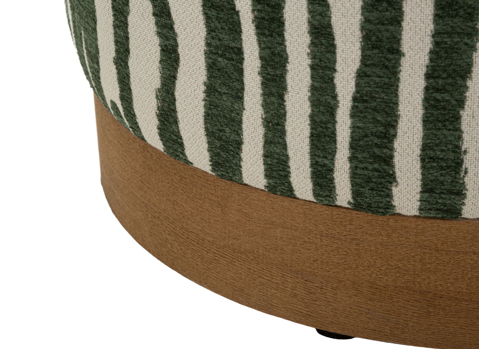 Poef Savana Pouf Green Ø 40×40 cm