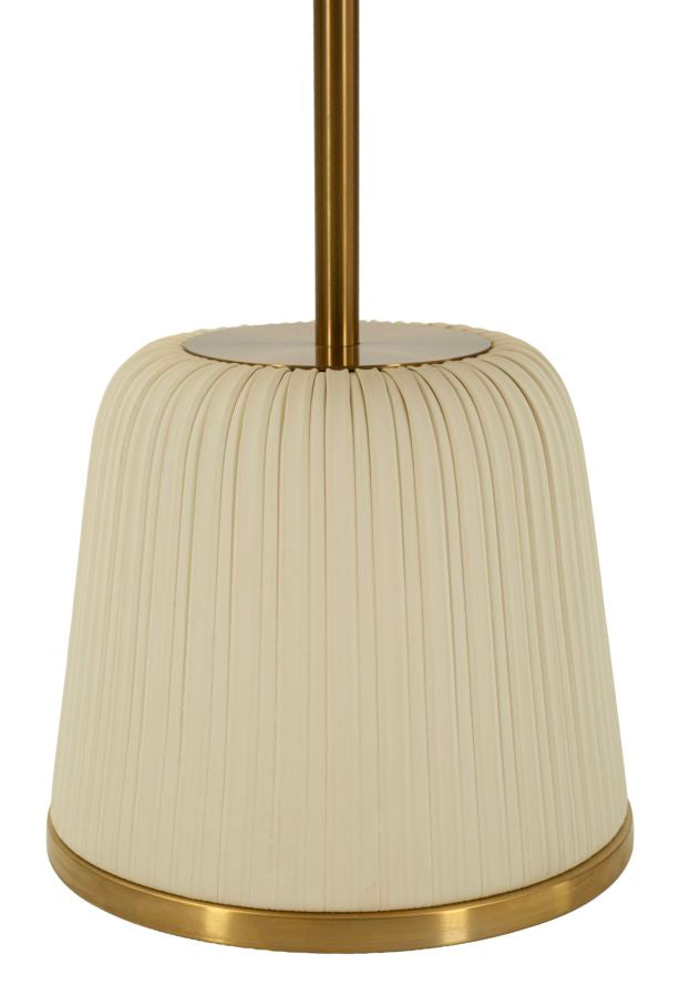 Bijzettafel Egle End Table White Ø 40×55 cm