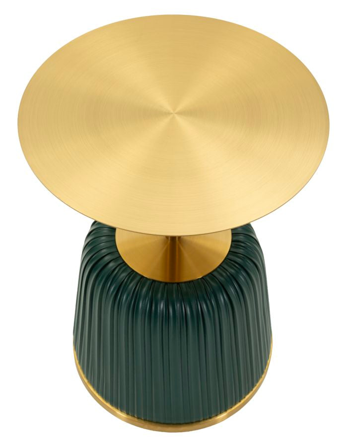 Bijzettafel Egle End Table Green Ø 40×55 cm