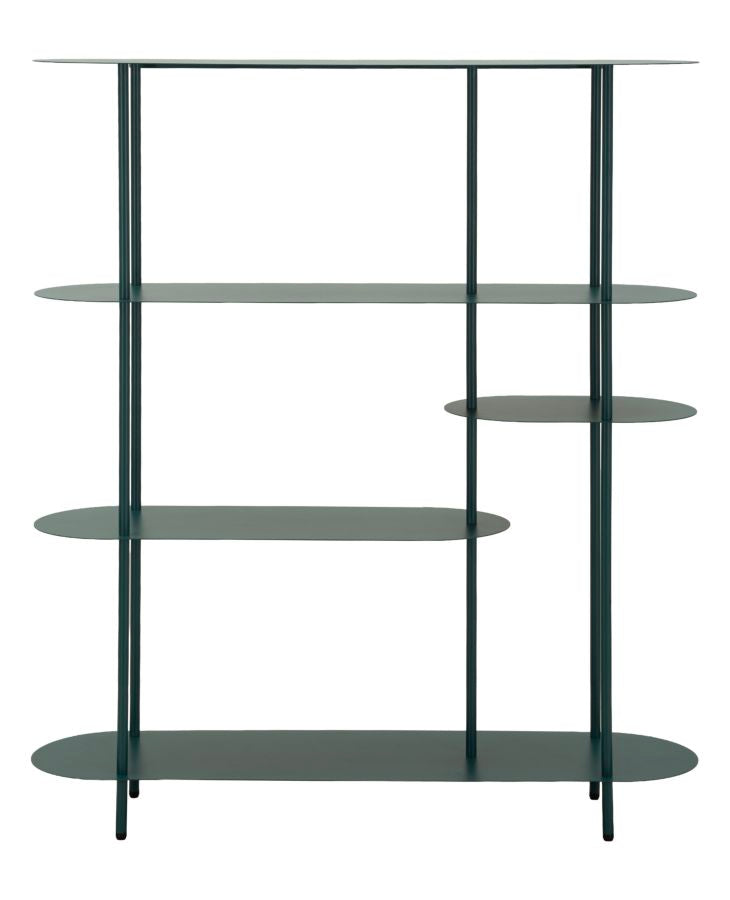 Boekenkast Saturn Book Shelf Dove Tealcm 118x31x139