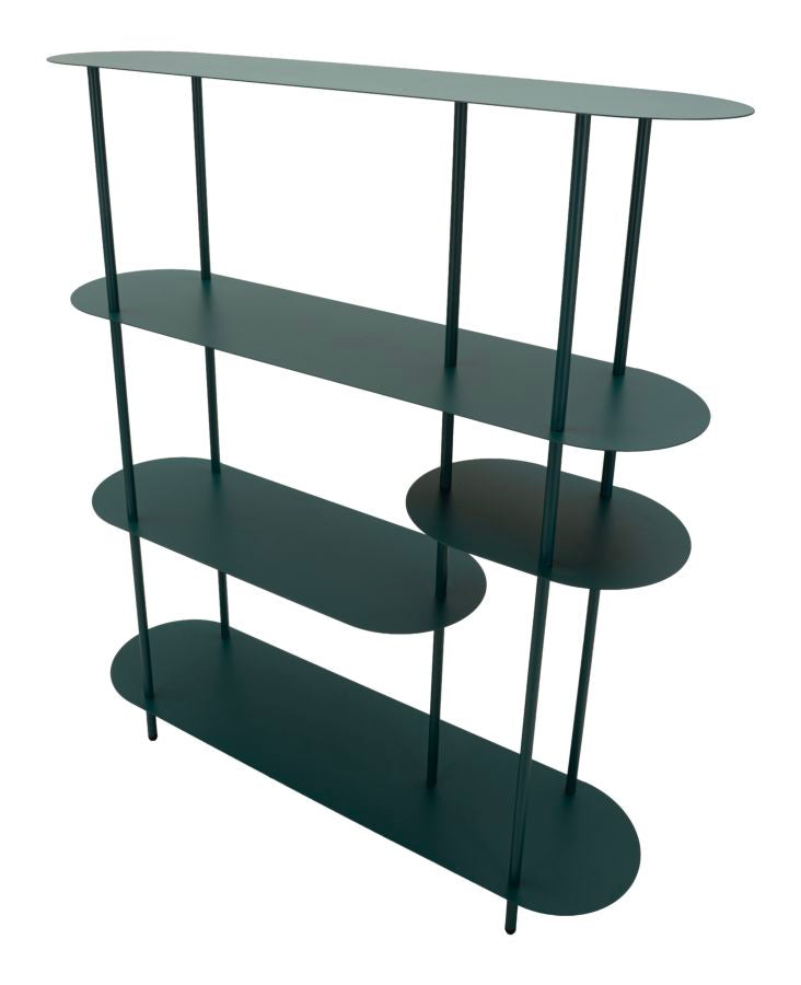 Boekenkast Saturn Book Shelf Dove Tealcm 118x31x139