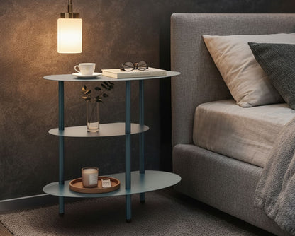 Nachtkastje Saturn Bed Side Dove Teal 49,5×27,5×49,5 cm
