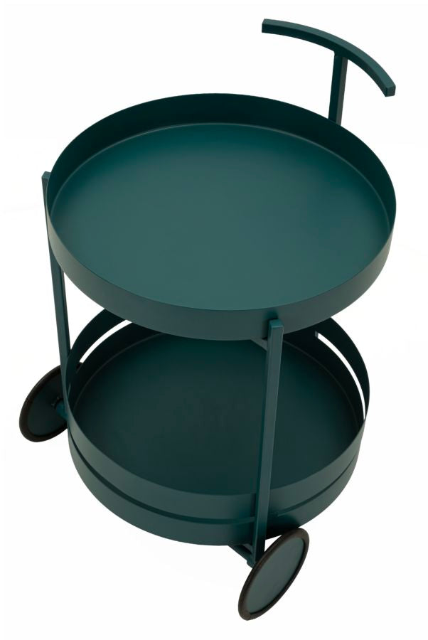 Barwagen Saturn Bar Cart Dove Teal 40×49,5×61 cm