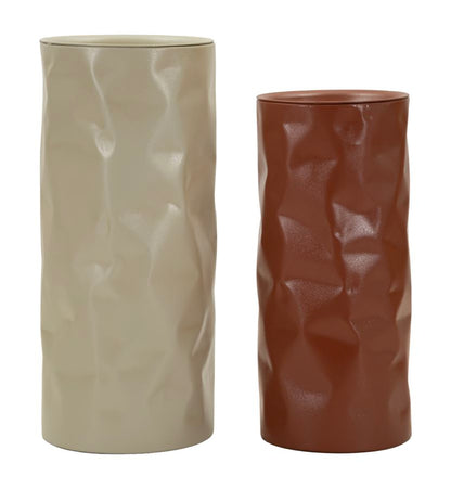 Bijzettafel Norimberga End Table Set 2 Pcs Ø 30×70 cm