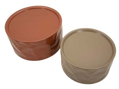 Bijzettafel Norimberga Coffee Table Set 2 Pcs Ø 62×30 cm