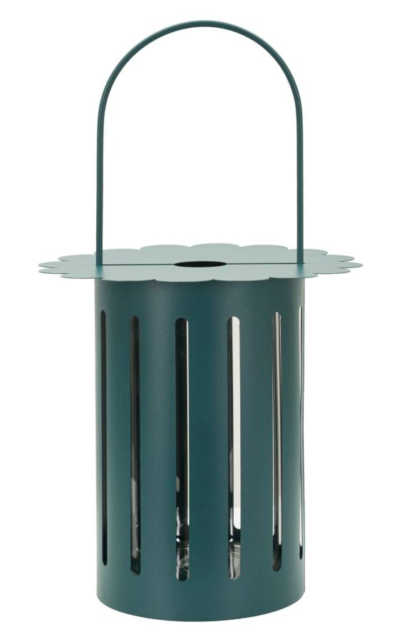 Lantaarn Saturn Lantern Teal Ø 24×43 cm