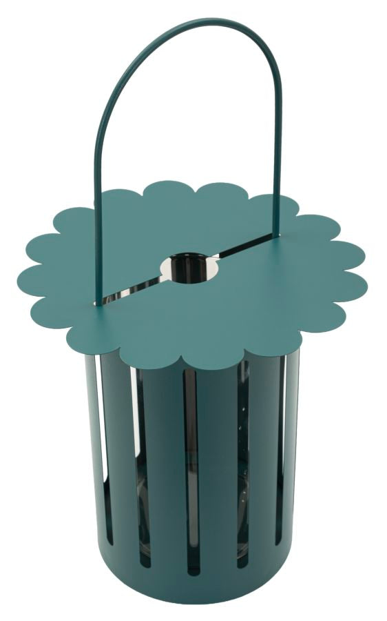 Lantaarn Saturn Lantern Teal Ø 24×43 cm