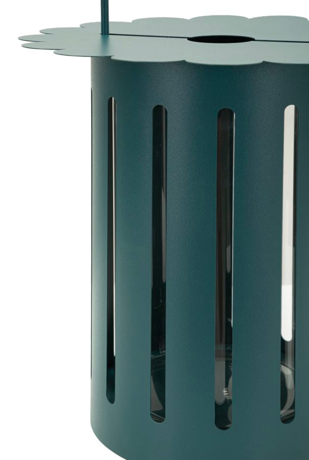 Lantaarn Saturn Lantern Teal Ø 24×43 cm