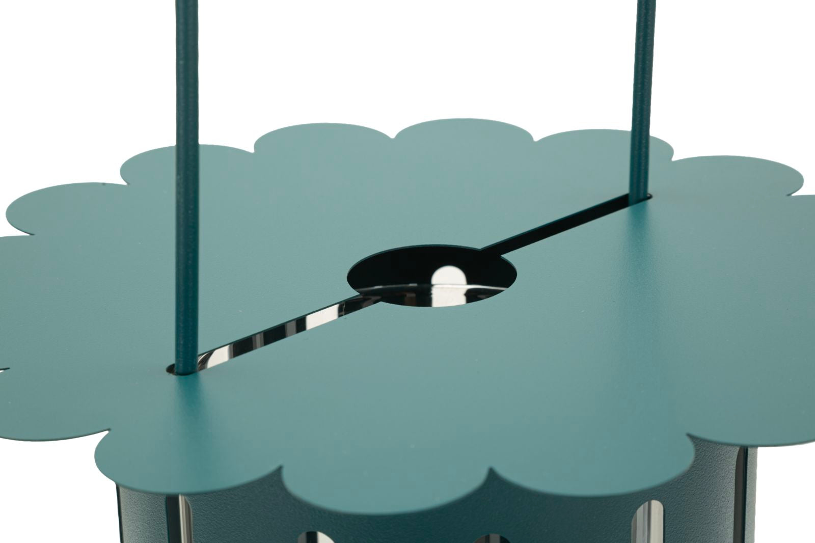 Lantaarn Saturn Lantern Teal Ø 24×43 cm