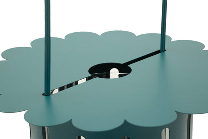 Lantaarn Saturn Lantern Teal Ø 24×43 cm