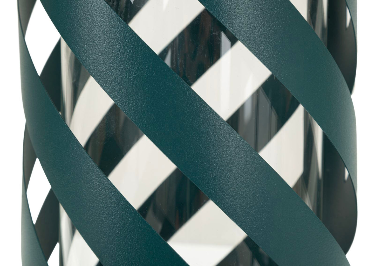 Lantaarn Twist Saturn Lantern Teal Ø 23×43 cm