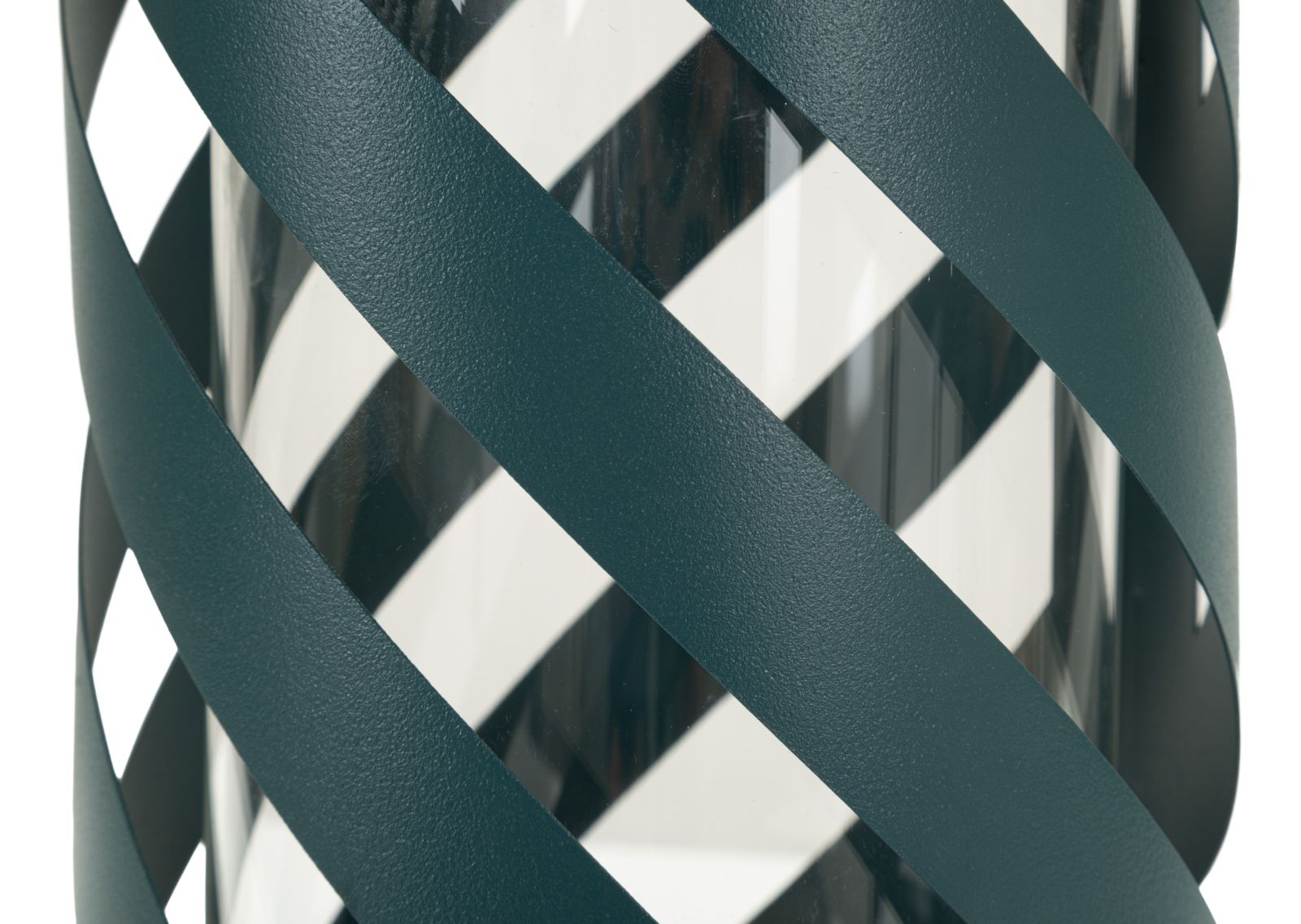 Lantaarn Twist Saturn Lantern Teal Ø 23×43 cm