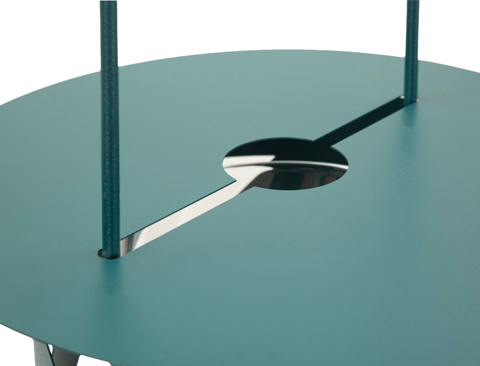 Lantaarn Twist Saturn Lantern Teal Ø 23×43 cm