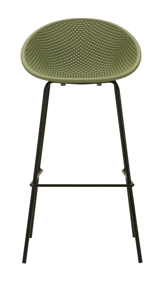 Barkruk Ibiza Green Bar Stool Set 2 Pcs 50×50×98 cm