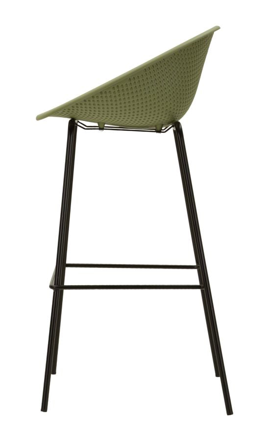 Barkruk Ibiza Green Bar Stool Set 2 Pcs 50×50×98 cm