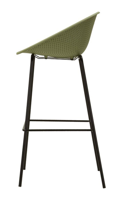 Barkruk Ibiza Green Bar Stool Set 2 Pcs 50×50×98 cm