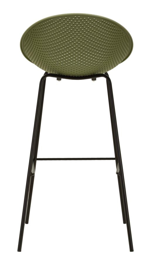 Barkruk Ibiza Green Bar Stool Set 2 Pcs 50×50×98 cm