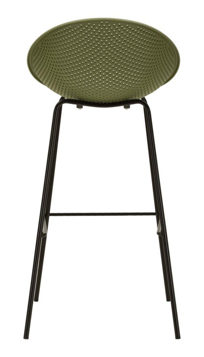 Barkruk Ibiza Green Bar Stool Set 2 Pcs 50×50×98 cm