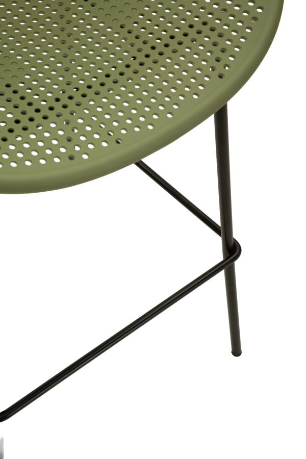 Barkruk Ibiza Green Bar Stool Set 2 Pcs 50×50×98 cm